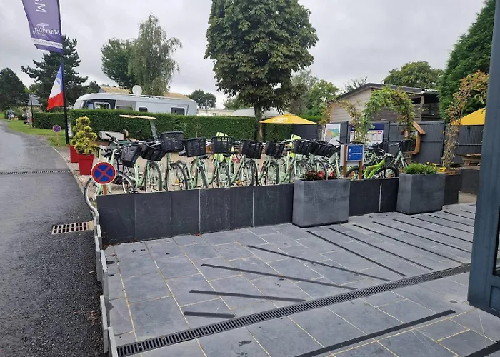 Kamp alanı 5 Etoiles Piscines Chauffees Club Enfants Mobilhome Premium 6pers Houlgate