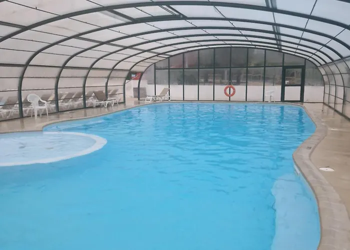 5 Etoiles Piscines Chauffees Club Enfants Mobilhome Premium 6pers * Houlgate